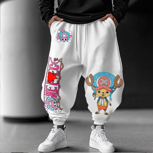Unisex Casual Anime Streetwear Pants-AnimeClothe