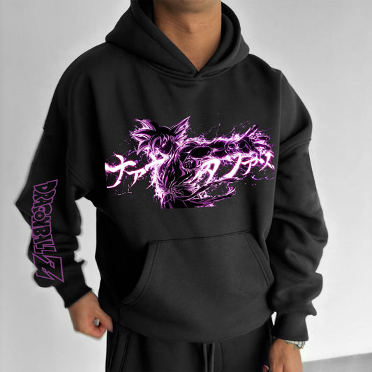 Unisex Anime Graphic Streetwear Vintage Hoodie