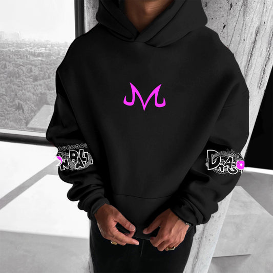 Unisex Anime Print  Casual Oversized Hoodie
