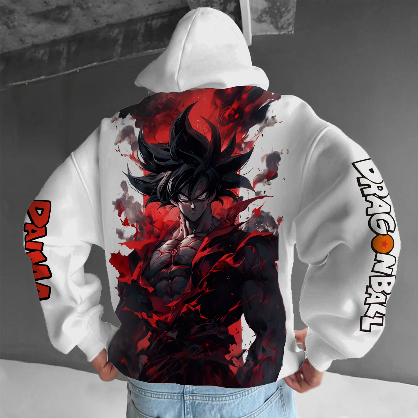 Unisex Anime Graphic Streetwear Vintage Hoodie