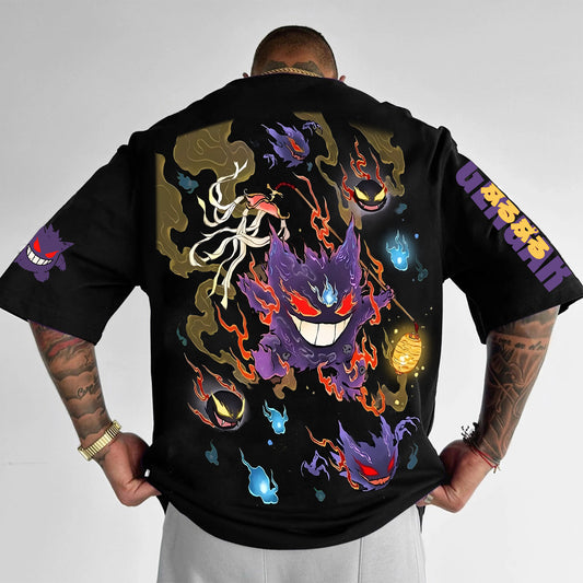 Unisex   Anime Inspired Vintage T-Shirt-Anime x kingdom