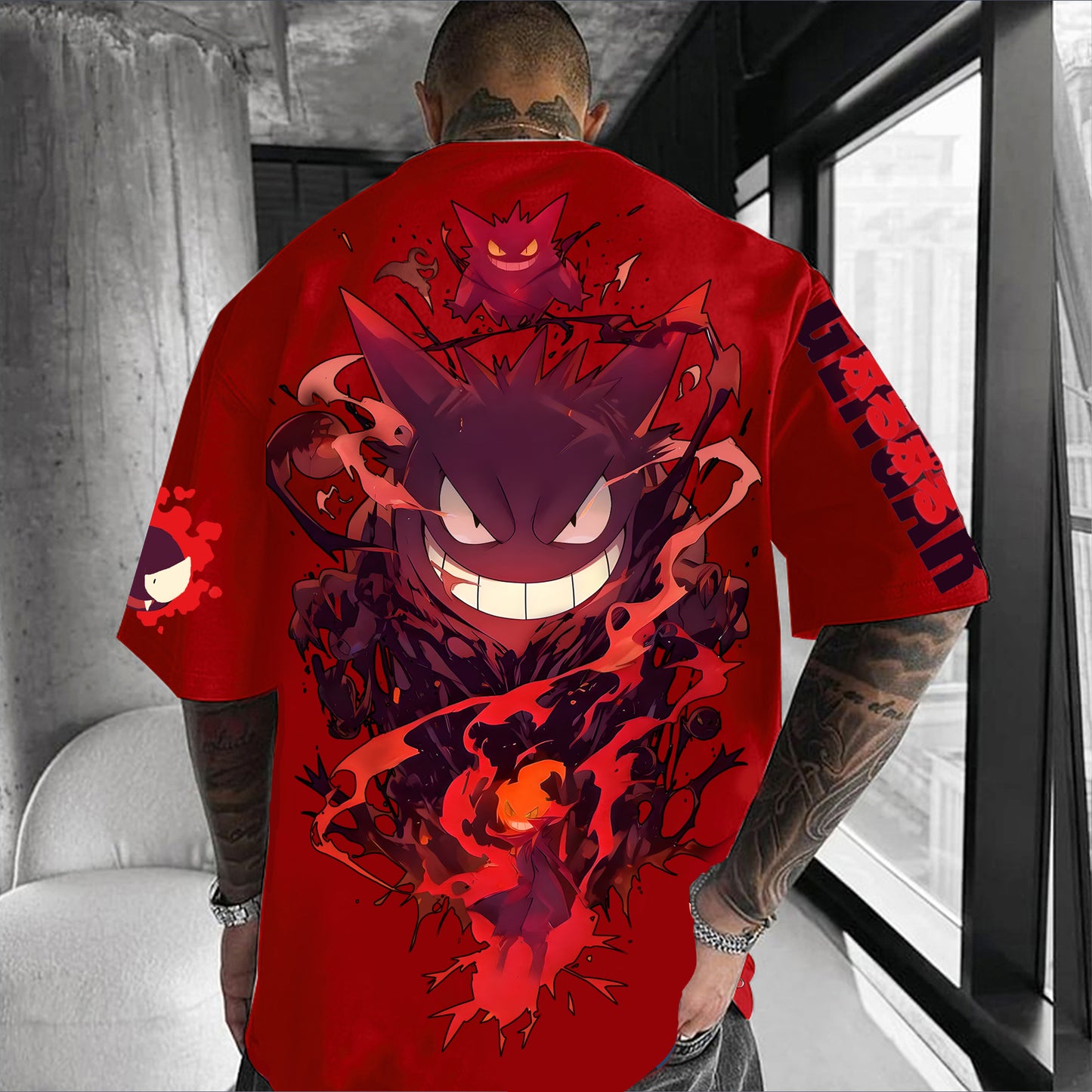 Unisex Anime Inspired Vintage T-Shirt