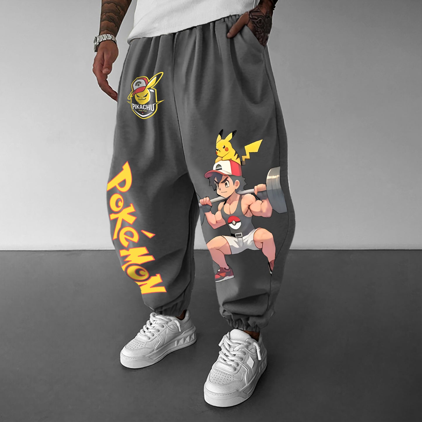 Unisex Casual Anime Streetwear Pants