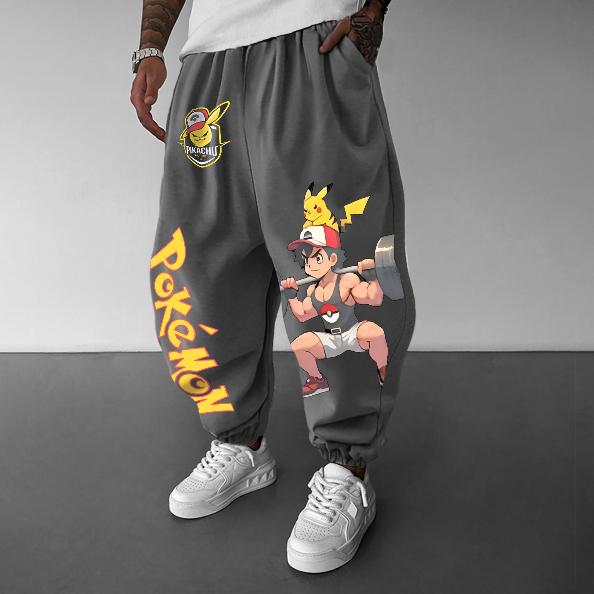 Unisex Casual Anime Streetwear Pants