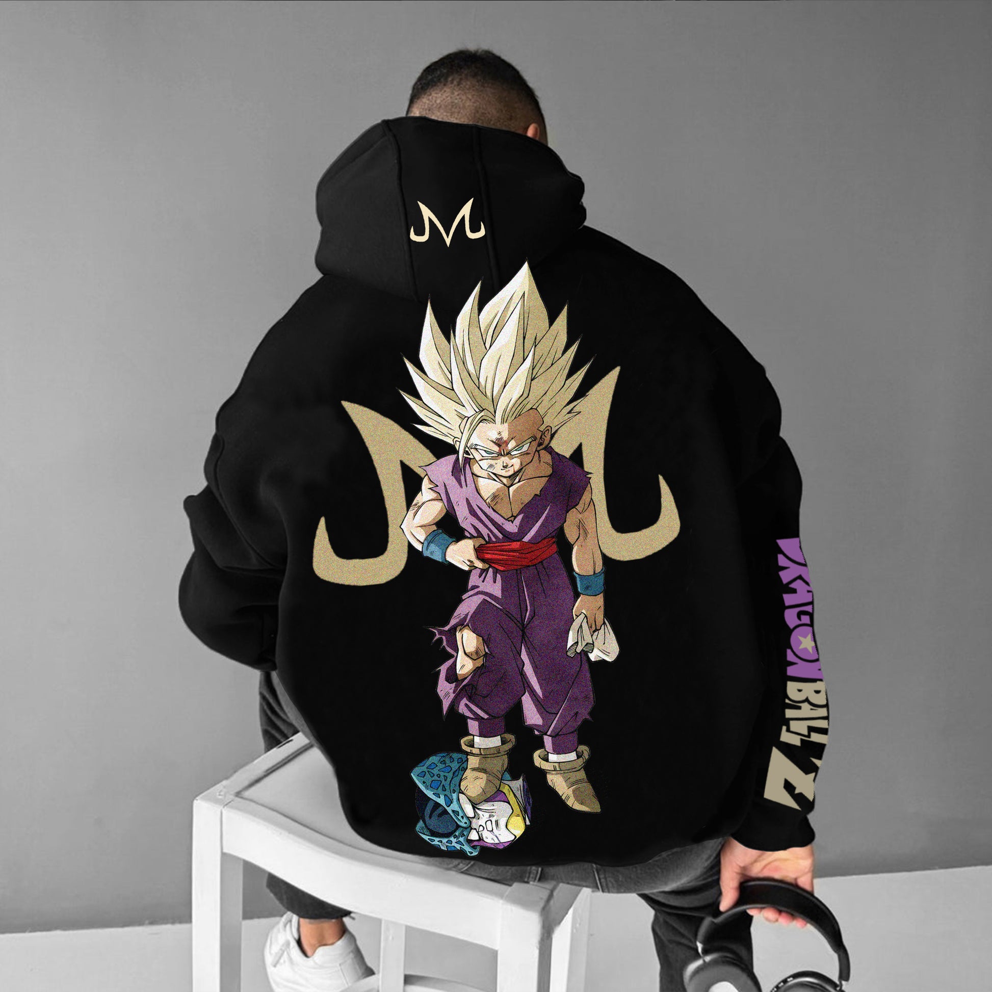 Unisex Anime Graphic Streetwear Vintage Hoodie
