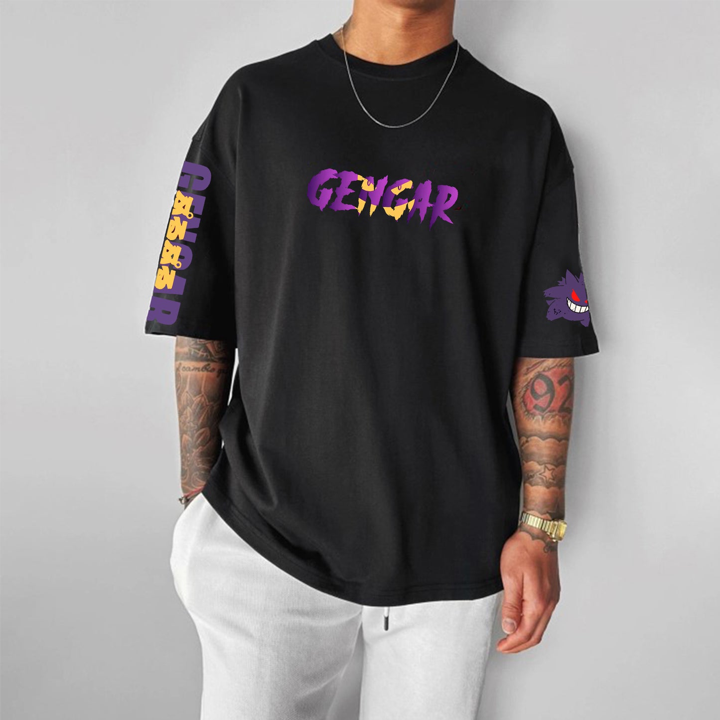 Unisex   Anime Inspired Vintage T-Shirt-Anime x kingdom