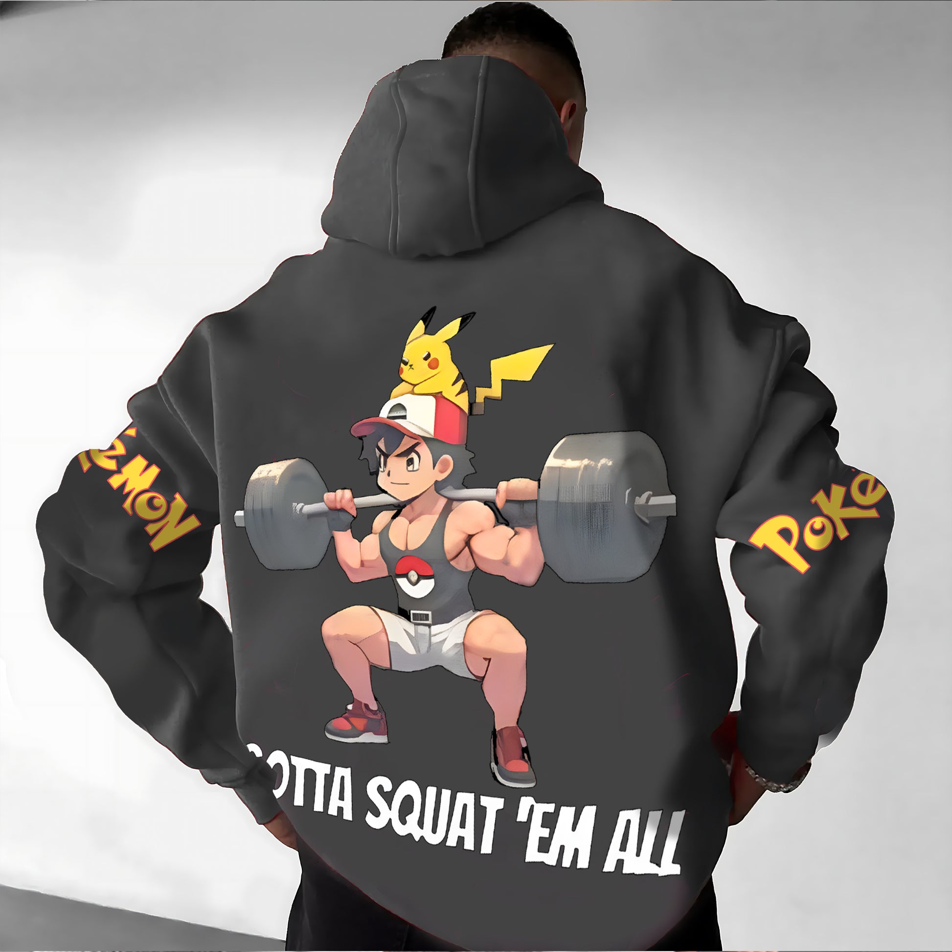 Unisex Anime Graphic Streetwear Vintage Hoodie