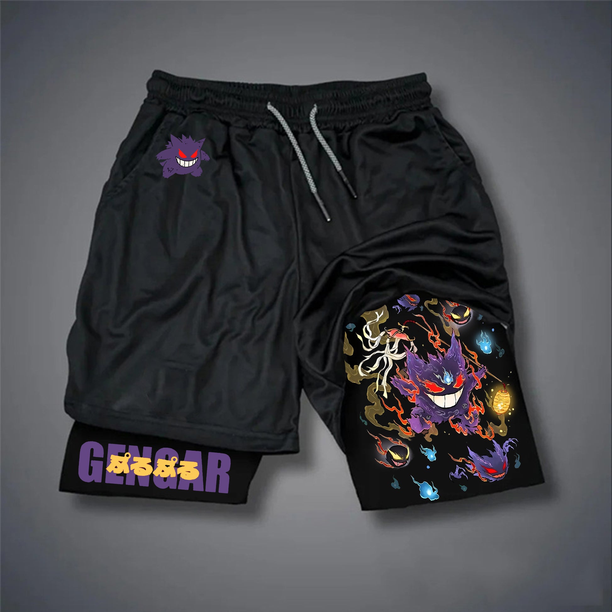 Unisex Casual Anime Streetwear Shorts