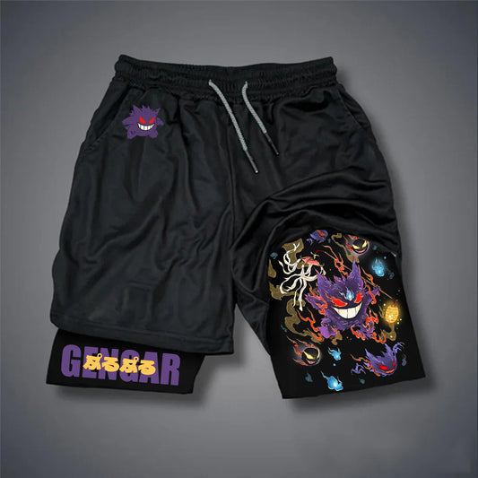 Unisex Casual Anime Streetwear Shorts