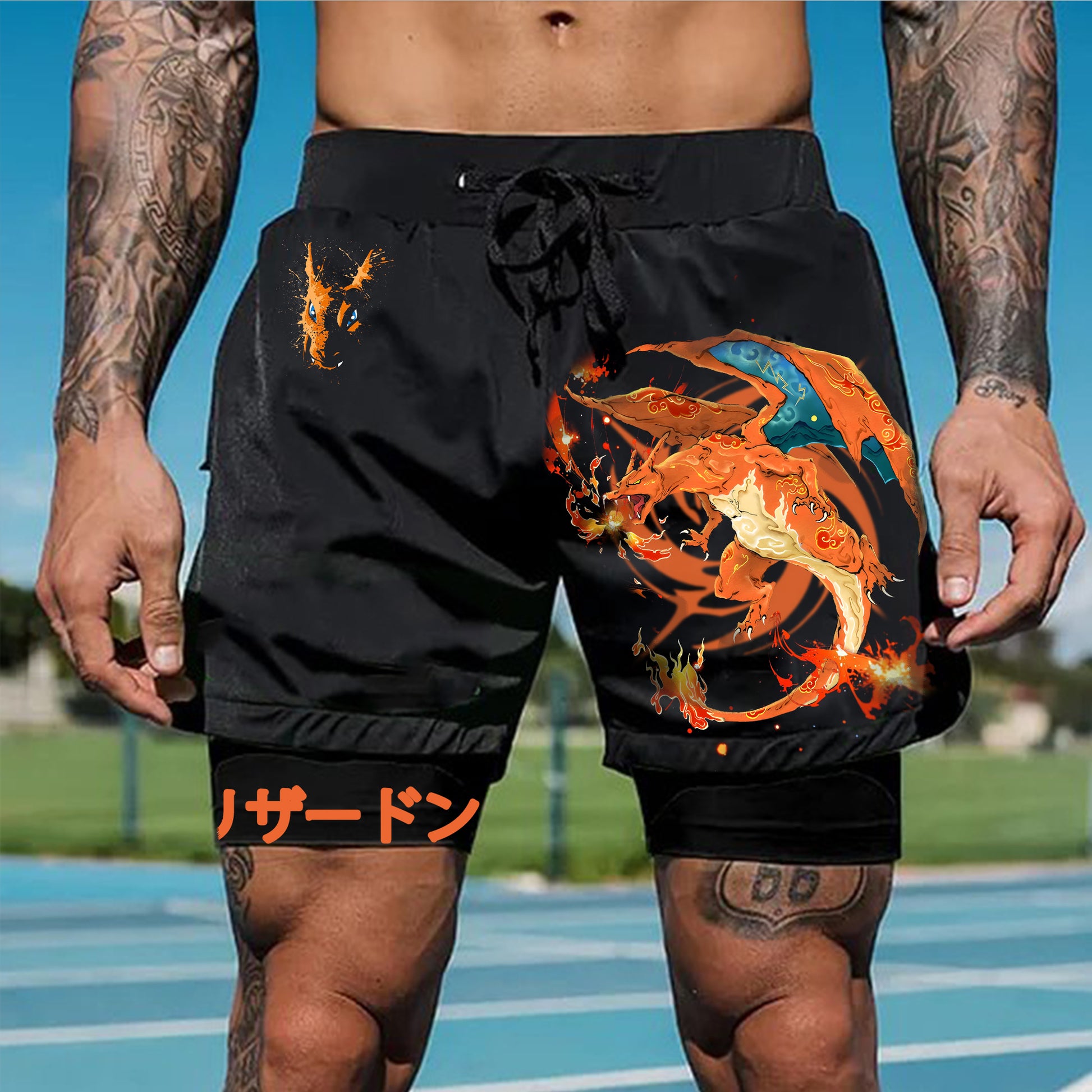 Unisex  “Pokémon” Casual Anime Streetwear Shorts