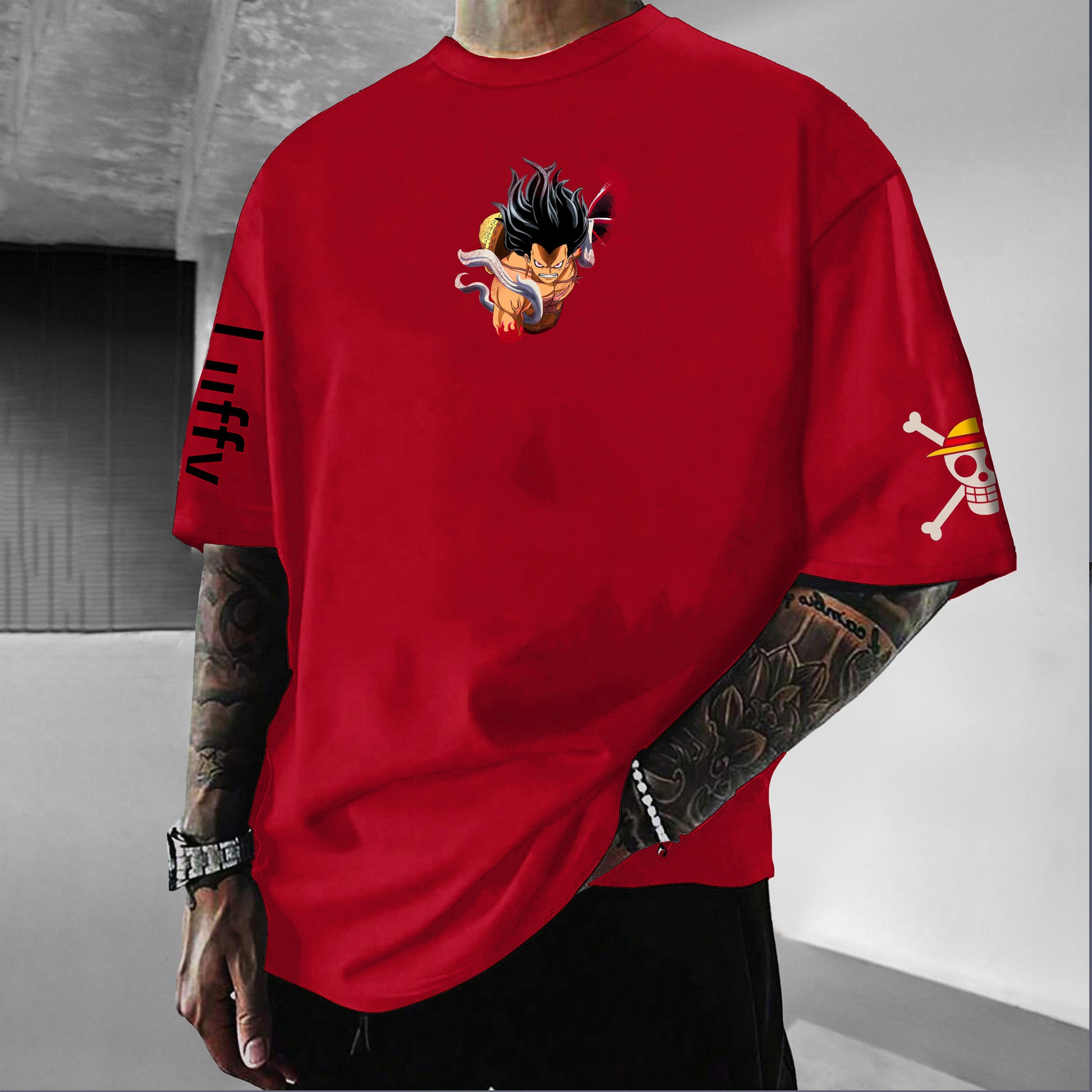 Unisex Anime Inspired Vintage T-Shirt丨One Piece