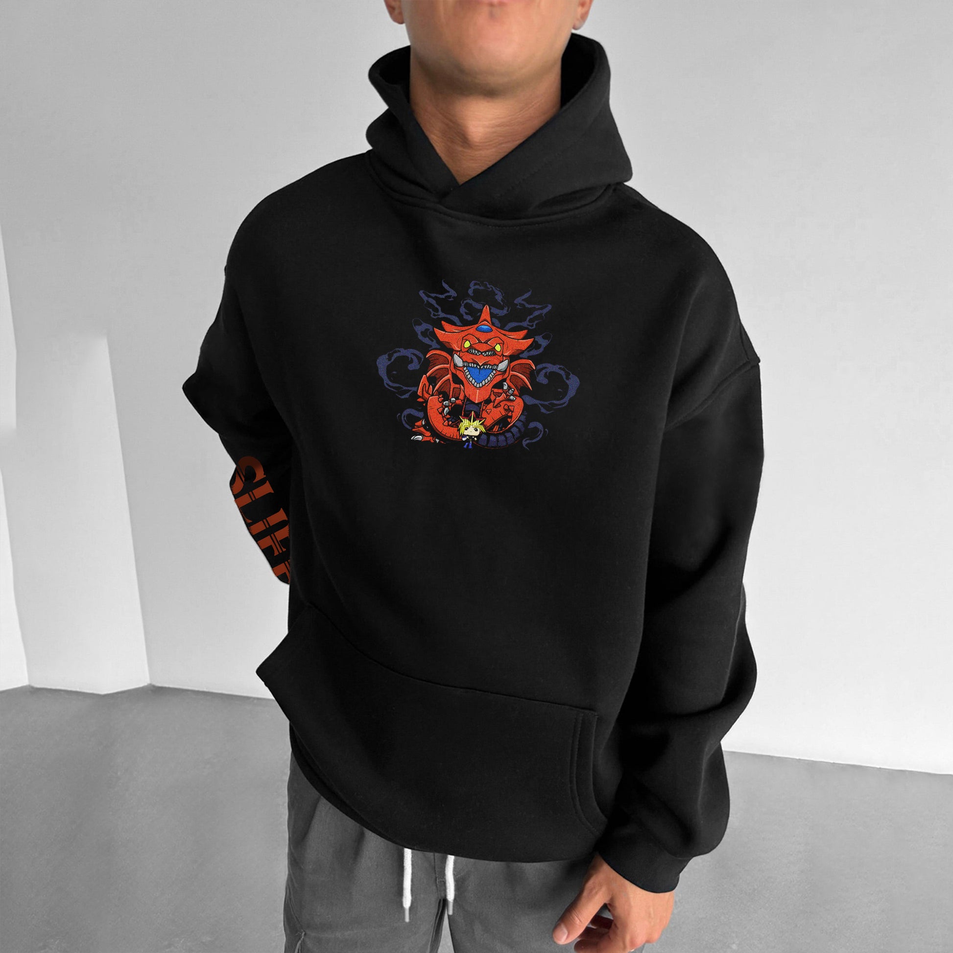 Unisex  “Yu-Gi-Oh！”   Anime Style Retro Hoodie