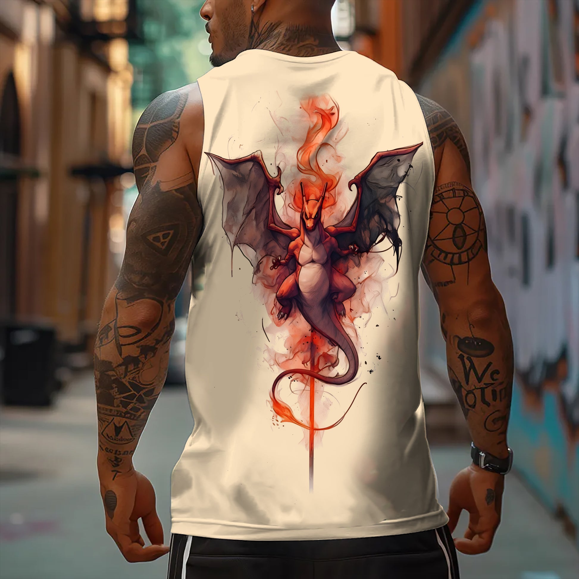 Unisex  Casual Anime  Tank Top-comicclothing