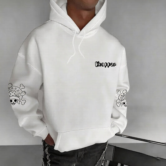 Unisex Anime Graphic Streetwear Vintage Hoodie-Anime x kingdom