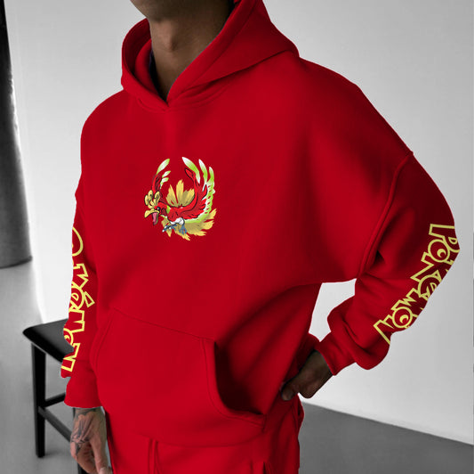 Unisex Anime Graphic Streetwear Vintage Hoodie-comicclothing