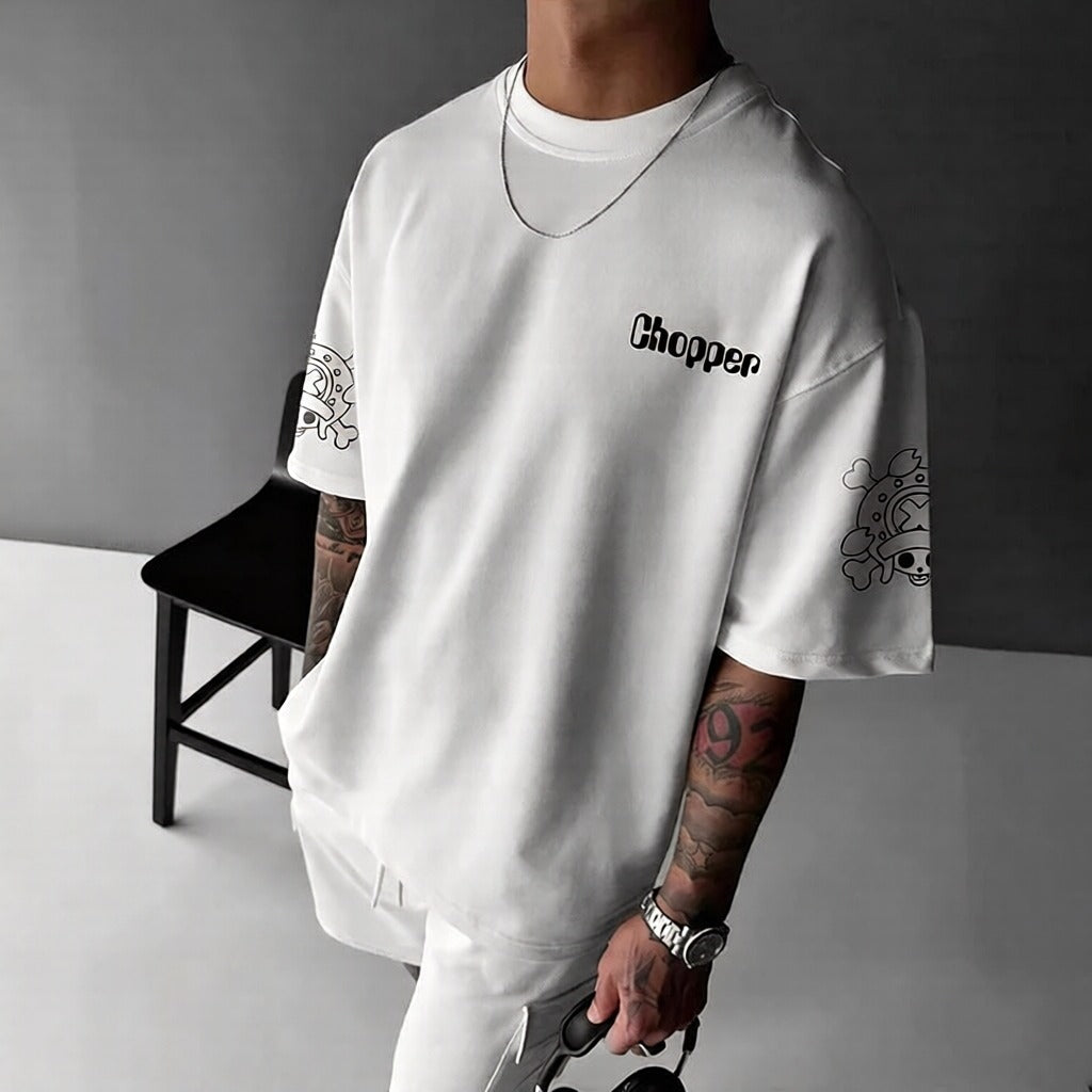 Unisex Anime Inspired Vintage T-Shirt-Anime x kingdom