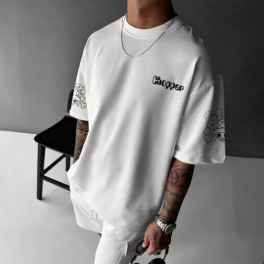 Unisex Anime Inspired Vintage T-Shirt-Anime x kingdom