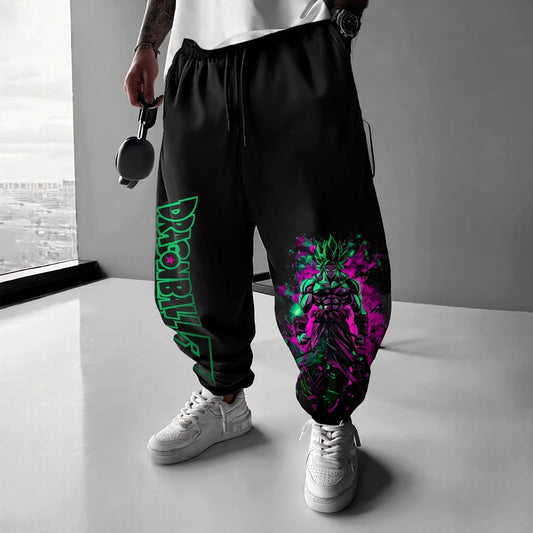 Unisex Casual Anime Streetwear Pants-Anime x kingdom