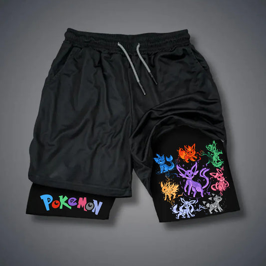 Unisex Casual Anime Streetwear Shorts