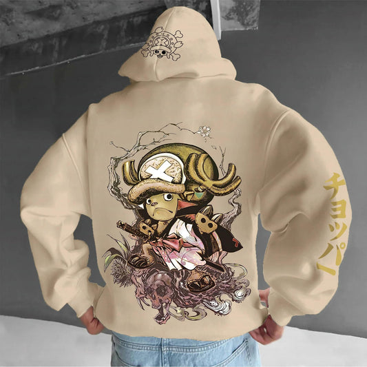 Unisex Anime Graphic Streetwear Vintage Hoodie-Anime x kingdom