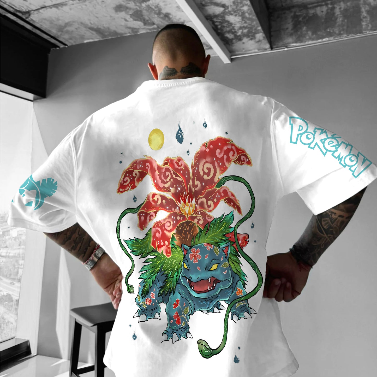 Unisex  "Pokémon" Anime Inspired Vintage T-Shirt