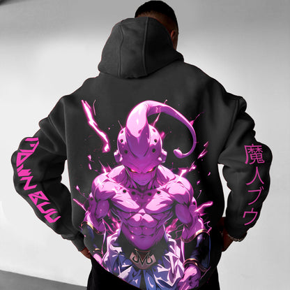 Unisex Anime Graphic Streetwear Vintage Hoodie