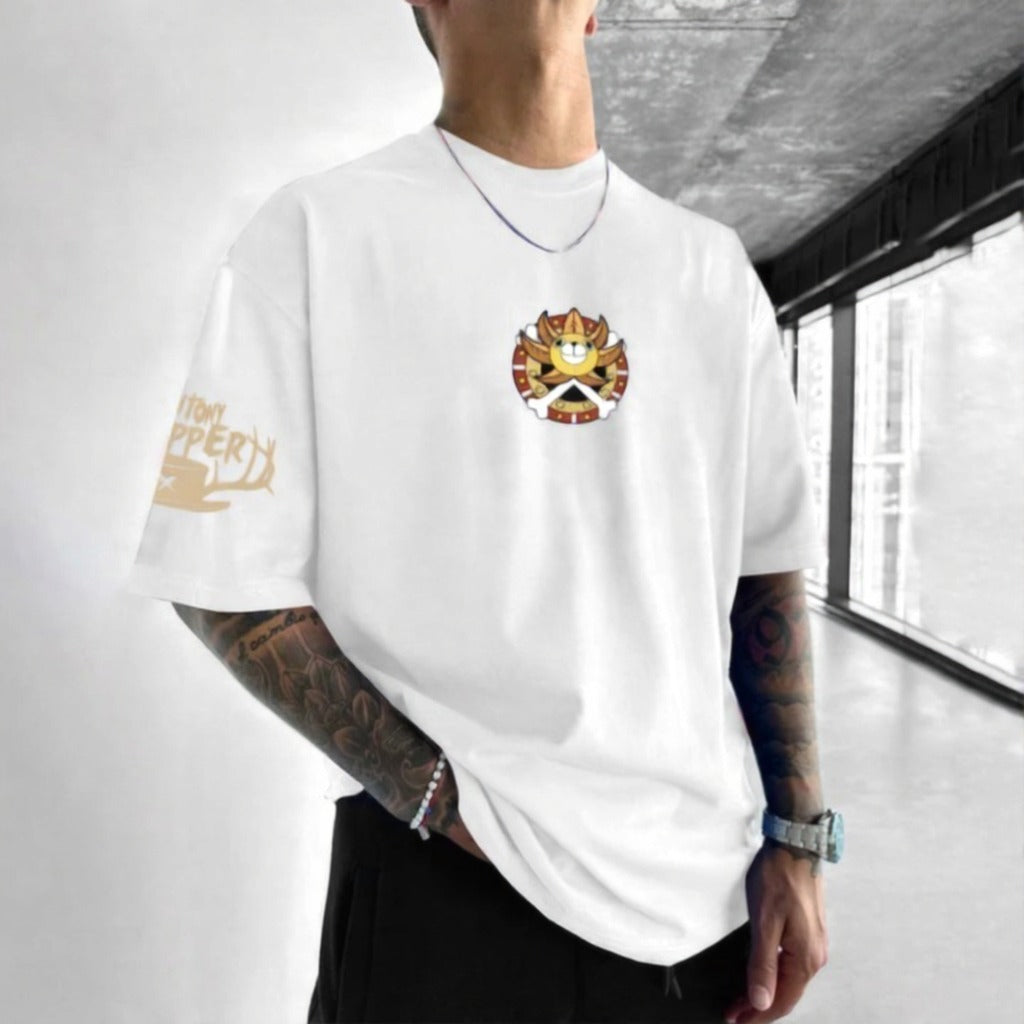 Unisex Anime Inspired Vintage T-Shirt-Anime x kingdom