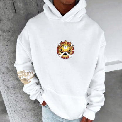Unisex Anime Graphic Streetwear Vintage Hoodie-Anime x kingdom