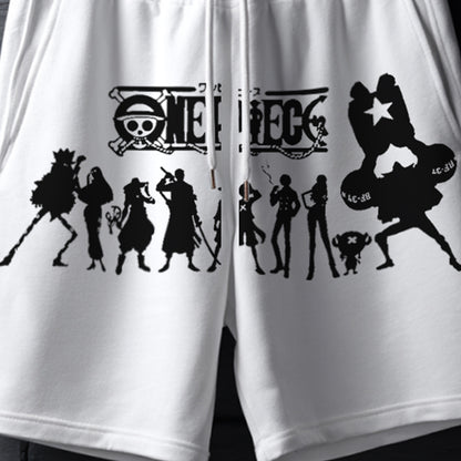 Stylish Graphic Print Shorts For Men-comicclothing