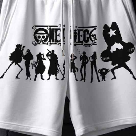 Stylish Graphic Print Shorts For Men-comicclothing