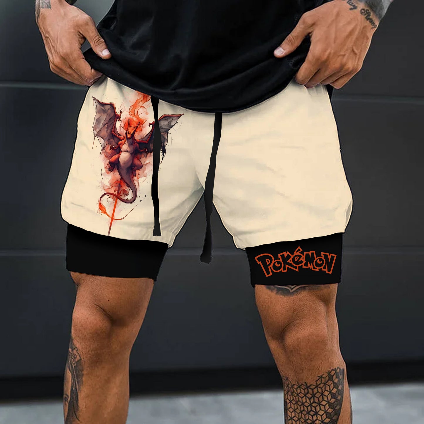 Unisex  Casual Anime Streetwear Shorts-comicclothing