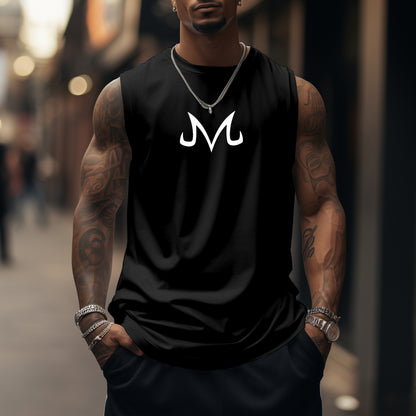 Casual Animation Design Print Tank Top