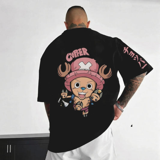 Unisex Anime Inspired Vintage T-Shirt-Anime x kingdom