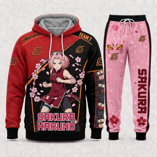 Limited edition! Gifts for Fans - Hoodie  Sweatpants Set -NSAKURA
