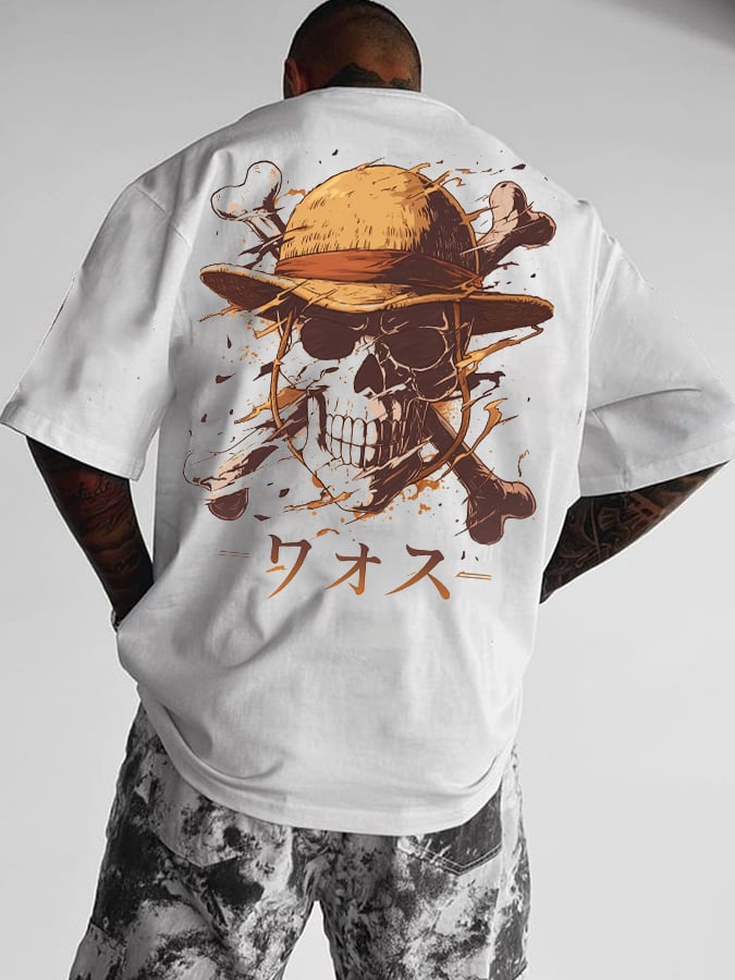 Unisex Anime Inspired Vintage T-Shirt