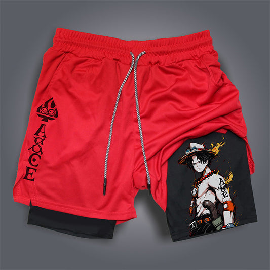 Unisex  Casual Anime Streetwear Shorts