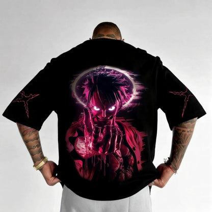 Unisex Anime Inspired Vintage T-Shirt-Anime x kingdom