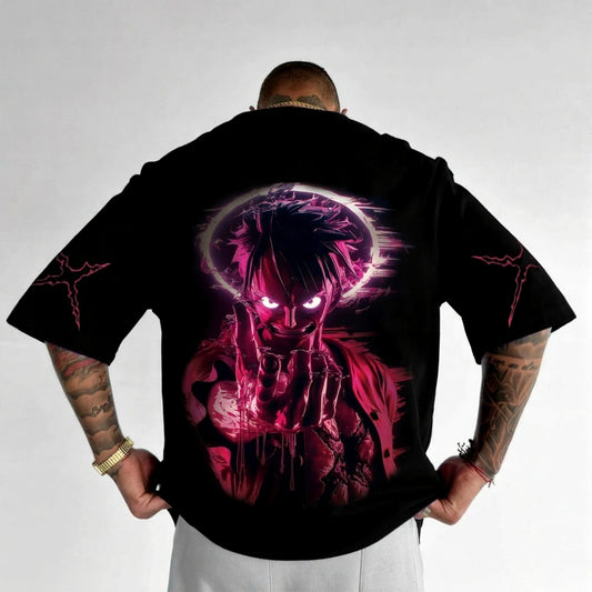 Unisex Anime Inspired Vintage T-Shirt-Anime x kingdom
