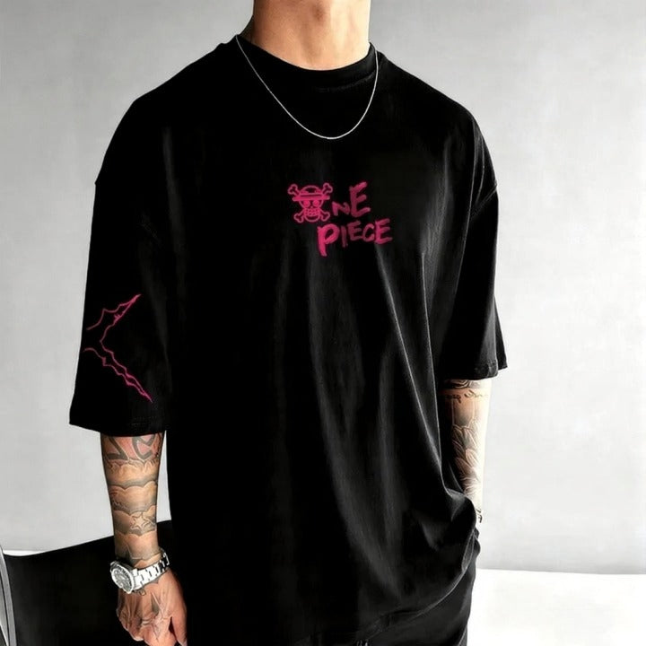 Unisex Anime Inspired Vintage T-Shirt-Anime x kingdom
