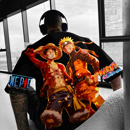 Unisex  Anime “Anime”  Inspired Vintage T-Shirt-comicclothing