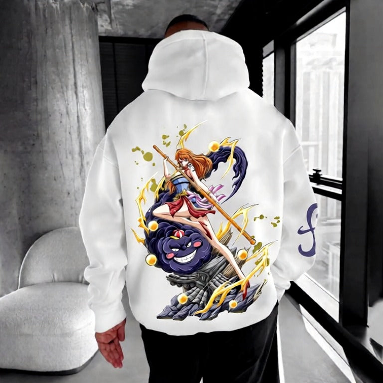 Unisex Anime Graphic Streetwear Vintage Hoodie-Anime x kingdom