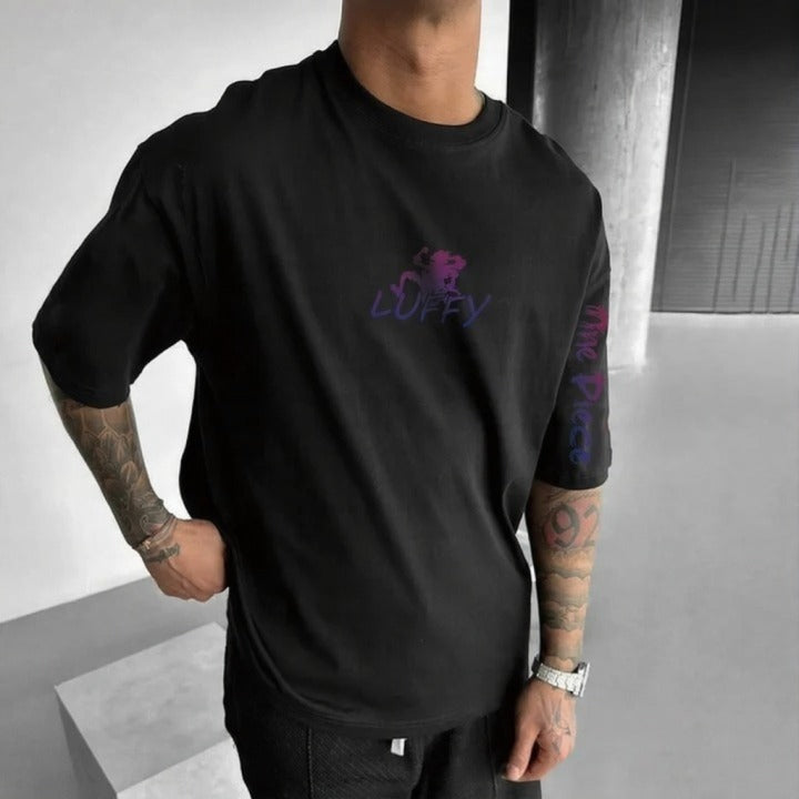 Unisex Anime Inspired Vintage T-Shirt-Anime x kingdom
