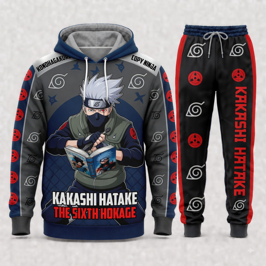 Limited edition! Gifts for Fans - Hoodie  Sweatpants Set -NKAKASHI