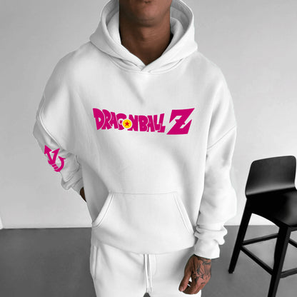 Unisex Anime Print  Casual Oversized Hoodie