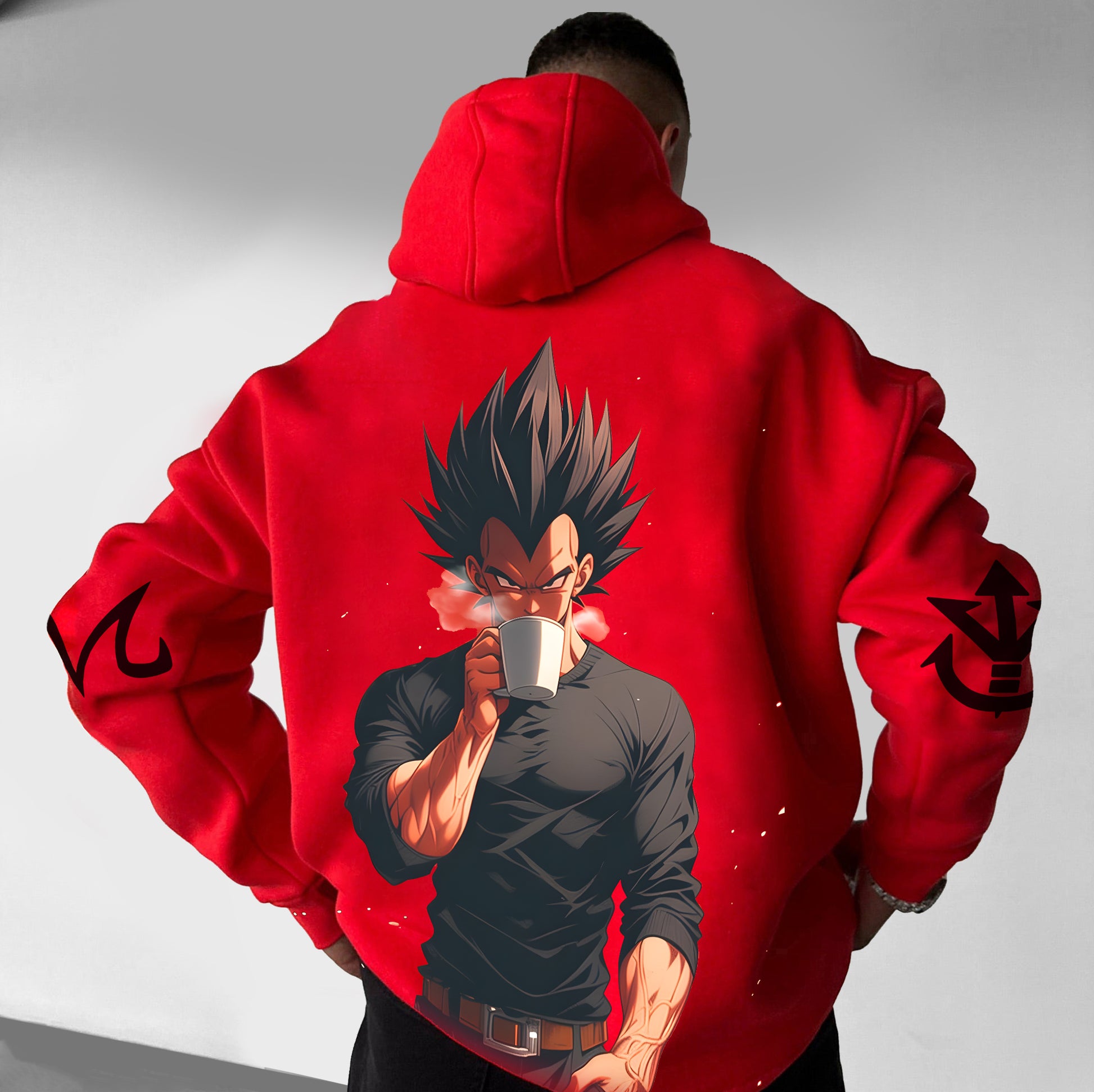 Unisex Anime Graphic Streetwear Vintage Hoodie