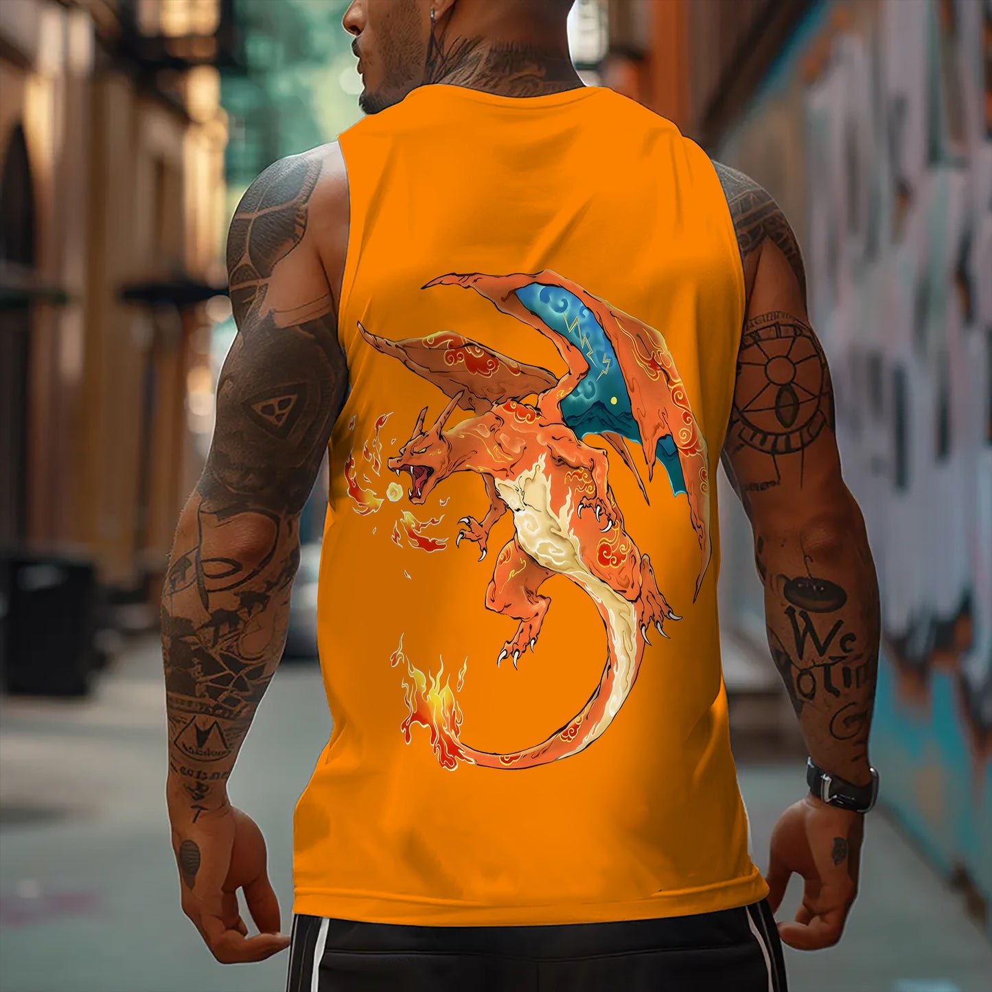Unisex  Casual Anime  Tank Top-comicclothing