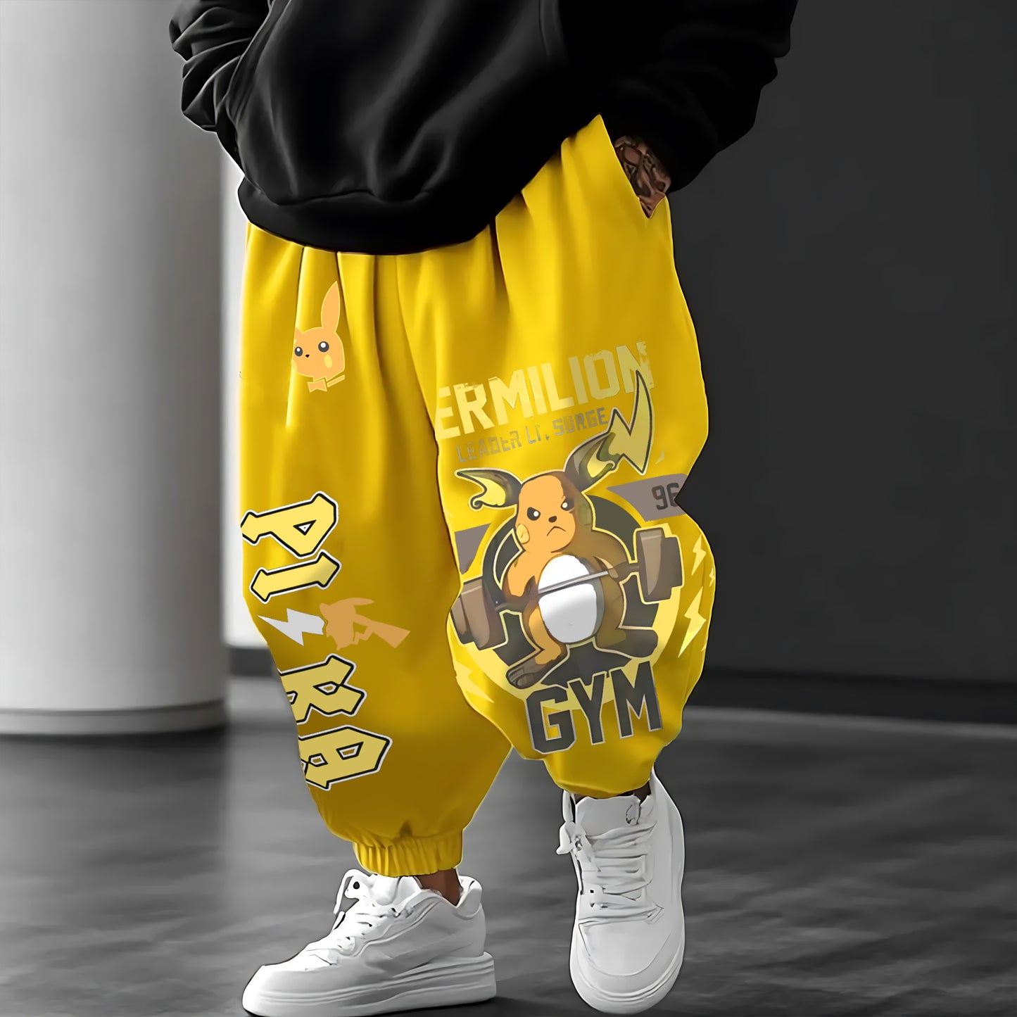 Unisex Casual Anime Streetwear Pants