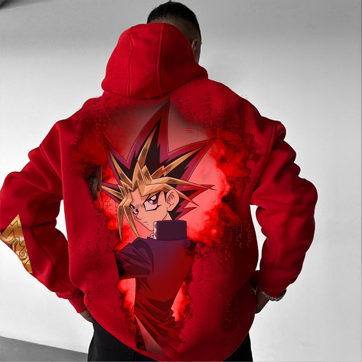 Unisex  “Yu-Gi-Oh！”   Anime Style Retro Hoodie