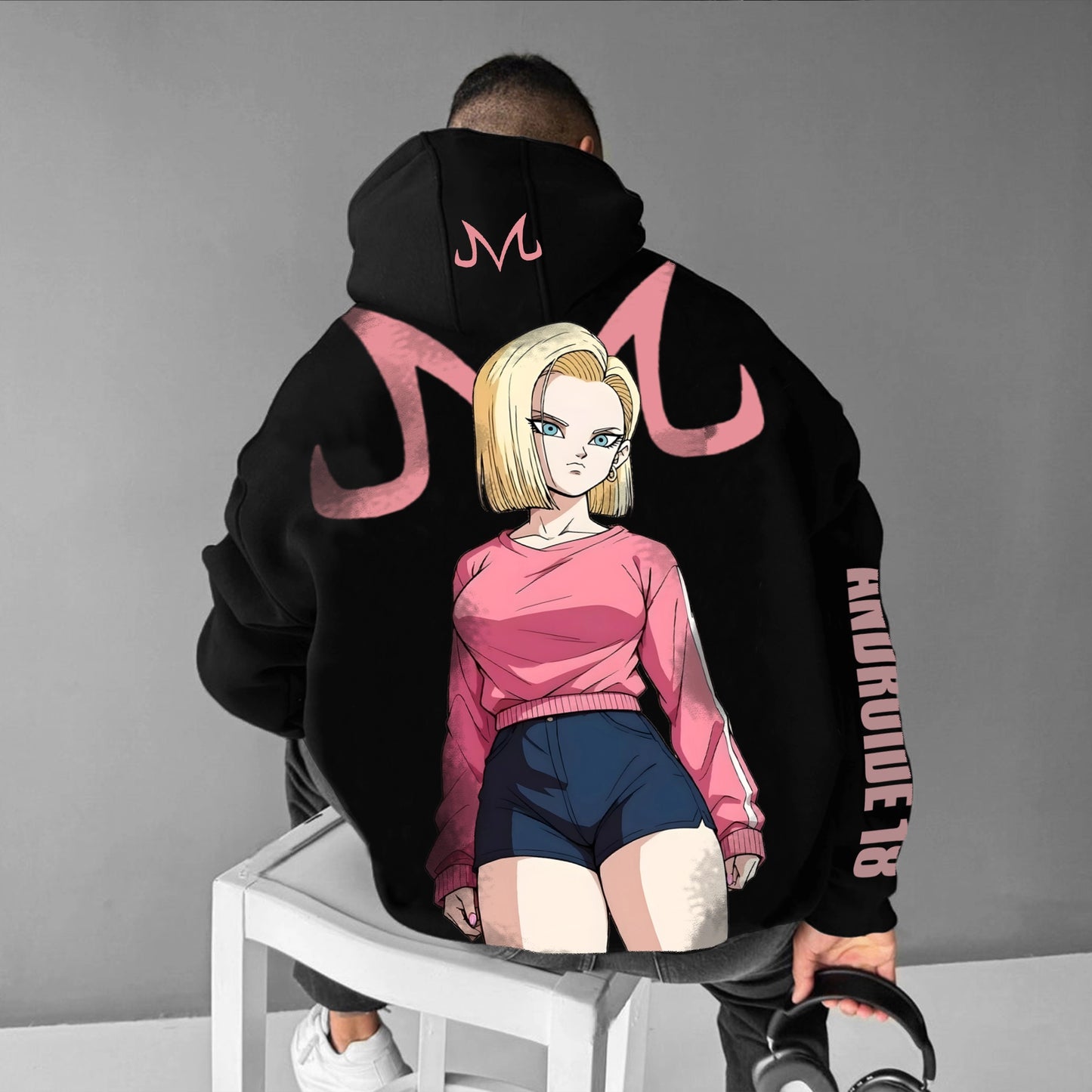 Unisex Anime Graphic Streetwear Vintage Hoodie