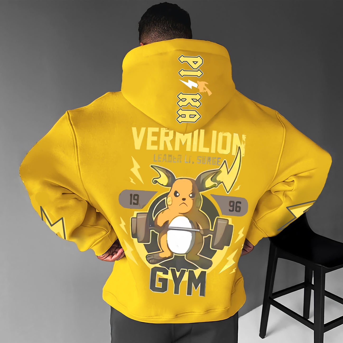 Unisex Anime Graphic Streetwear Vintage Hoodie